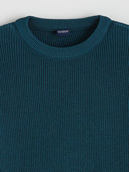 Bisiklet Yaka Erkek ?ocuk Triko Kazak