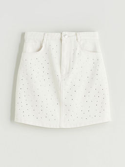 Ta?l? K?z ?ocuk Jean Etek