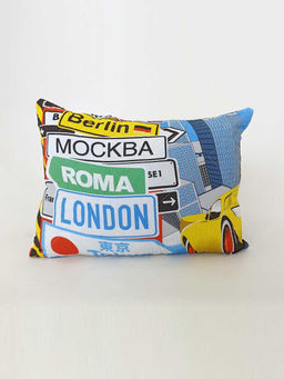 Подушка детская из поплина 50x70 - Суперкар 50х70