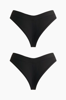 Pack de 2 bragas Brazilian de microfibra - H&m фото 7