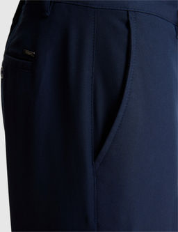Lacivert Slim Fit Dokuma _ort