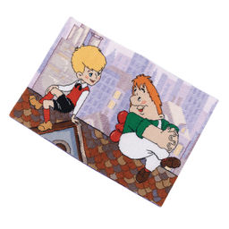 Набор для вышивания PANNA CMF-OP-7535 Обложка для паспорта. С Карлсоном на крыше 20 х 13.5 см