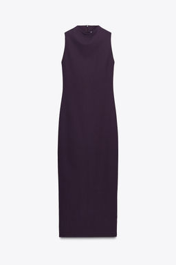 LONG CREPE DRESS - Zara фото 5