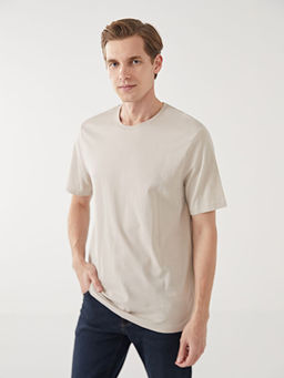 Bisiklet Yaka Penye Erkek Ti??rt