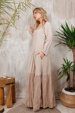 Платье AMORI 9639 телесный  фото 3