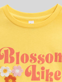 ACOOLA / Футболка детская для девочек Soroka желтый