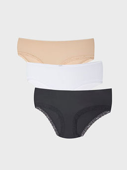 Dantel Detayl? Bikini K?lot 3l? Paket
