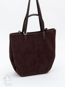 Сумка женская кожаная 2403YF d.coffee Polina&Eiterou  в Новосибирске