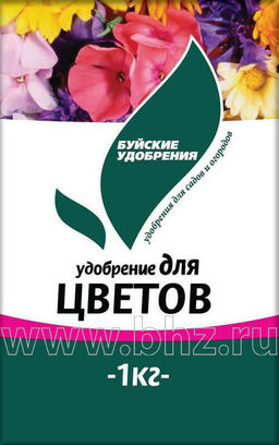 Удобрение для Цветов 1 кг (1/30шт)БХЗ