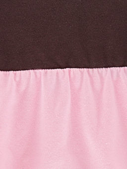 Футболка для девочки UD 1567 розовый/кофе - Mini maxi фото 7