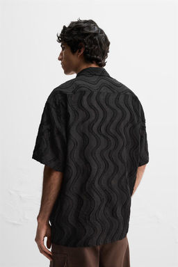 WAVY JACQUARD SHIRT - Zara фото 3