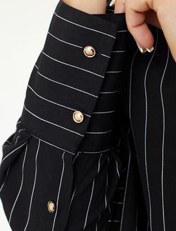 Блузка свободного силуэта из 100% хлопка - Vilatte фото 2