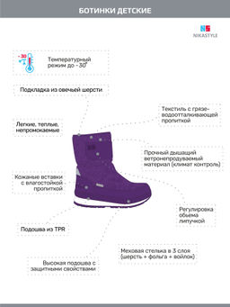 Ботинки 16з12224 черный - Nikastyle фото 11