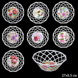 Ваза корзина 27*9 см (пластик) арт. JCA915 (731341)