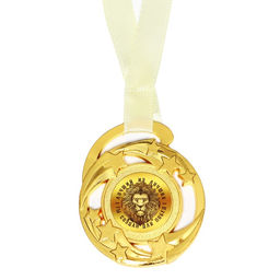 Медаль звезды Лучшему из лучших, d=5 см, металл