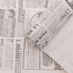 Бумага упаковочная эколюкс «Газета», 0.7 x 5 м