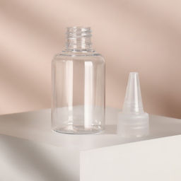 Цена за 2 шт. Бутылочка для хранения, 50 мл, твист-крышка, прозрачная