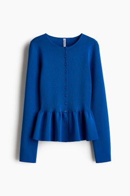 C?rdigan con peplum