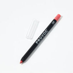 Provoc Гелевый карандаш-подводка для губ водостойкий / Semi Permanent Gel Eye Liner Filler №220 Pinkey, розово-бежево-лососевый