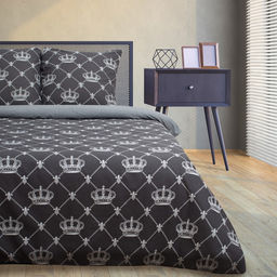 Постельное бельё Этель 1.5 сп Crown 143х215 см, 150х214 см, 70х70 см -2 шт, бязь фото 3