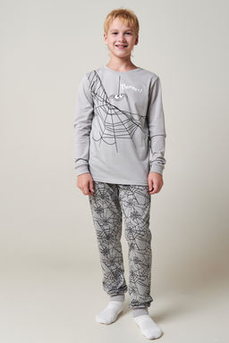 Пижама Кулирка с рибаной мальчик длинный рукав
