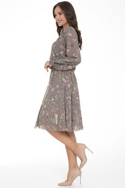 Платье Очарование шифона (латте)