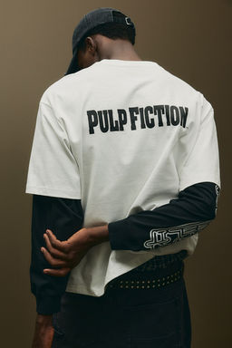 Camiseta con motivo estampado Loose Fit - H&m фото 4