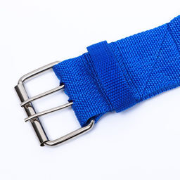 Ошейник четырехслойный, 64 х 4 см, ОШ 50-58 см, полиэстер, синий - Пижон фото 7