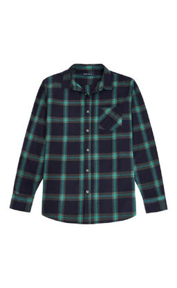 Рубашка фланель F121-0460 green-d.blue - Fine joyce фото 11