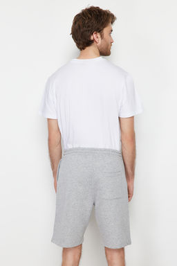 TRENDYOL MAN Beyaz %100 Pamuk Regular Fit Bask?l? Yazl?k Sortlu Pijama Tak?m? THMSS21PT0966 - Trendyolmilla фото 6
