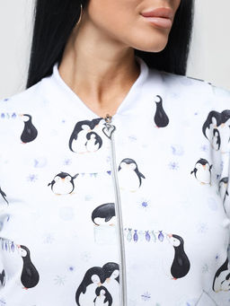 Бомбер женский Пингвины - Милана фото 6