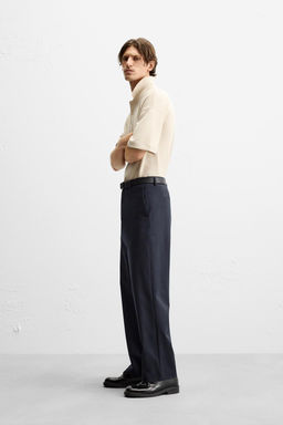 REGULAR FIT INTERLOCK POLO SHIRT - Zara фото 4