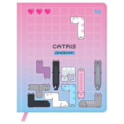 Дневник тв. об., иск. кожа 1-11 кл. "Catris" (D5h48_64465, BG) печать, ляссе