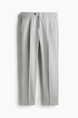 Pantal?n en mezcla de lana Regular Fit