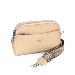 Сумка женская искусственная кожа YDR-2634, 2отд, плеч/ремень, бежевый SALE 264131