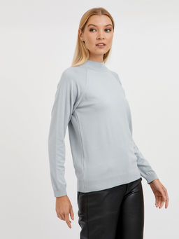 водолазка женская базовая из вискозы с воротником стойкой - Glenfield фото 3