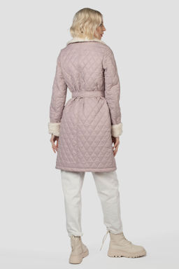 Пальто женское демисезонное(пояс) - El podio фото 5