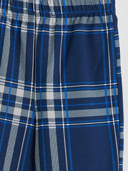 Beli Lastikli Ekose Erkek ?ocuk Pijama Alt