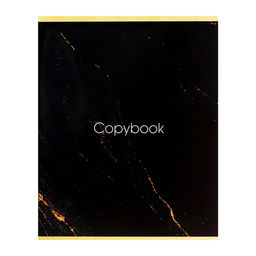 Цена за 4 шт. Тетрадь 96 листов в клетку Calligrata «Мрамор тёмный», картонная обложка, глянцевая ламинация, блок офсет МИКС