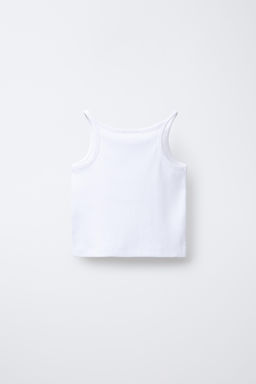 RIB TEXT TOP - Zara фото 2