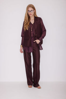 Костюм блузка-жилет+брюки (9606.1)