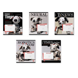 Цена за 3 шт. Тетрадь 18л. ErichKrause линия "Tech News" (63275) обложка - мелованный картон