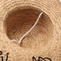 Шляпа женская MINAKU Life is good, размер 54-56, бежевая