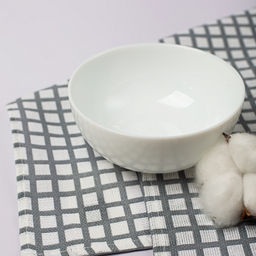 Салатник круглый 12 см WHITE-ELEGANCE стеклокер. арт. PO-720E (115681)