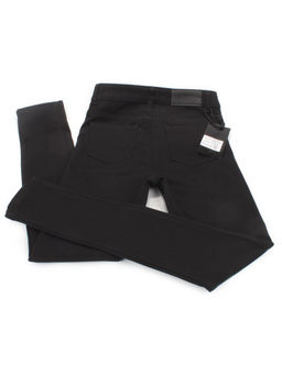 YA9926 BLACK Джинсы женские утепленные - Fashion фото 4