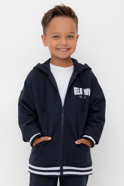 КР 302758-1/индиго к569 джемпер (толстовка) для мал - Crockid фото 2