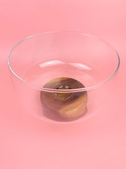 Фруктовница на деревянной ножке OLS-9414-9