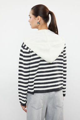 Antrasit Kapusonlu Triko H?rka TWOAW25HI00070 - Trendyolmilla фото 6