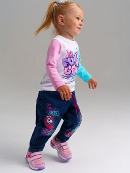 PlayToday / Лонгслив для девочки  фото 3