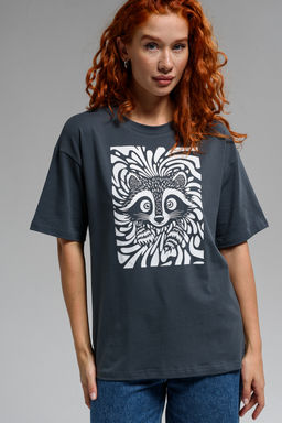 8506/1 Футболка женская оверсайз - Натали фото 43